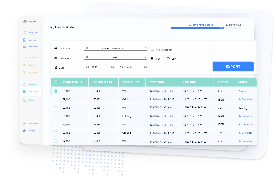 Export Data